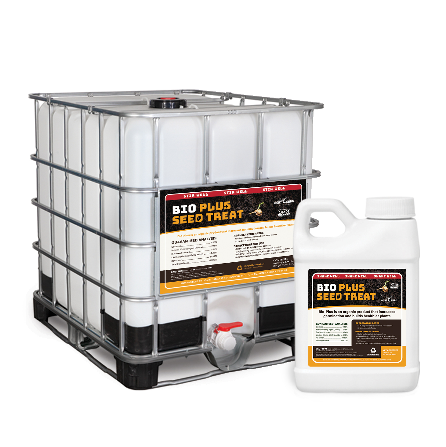 Bio-Plus Seed Treat product lineup