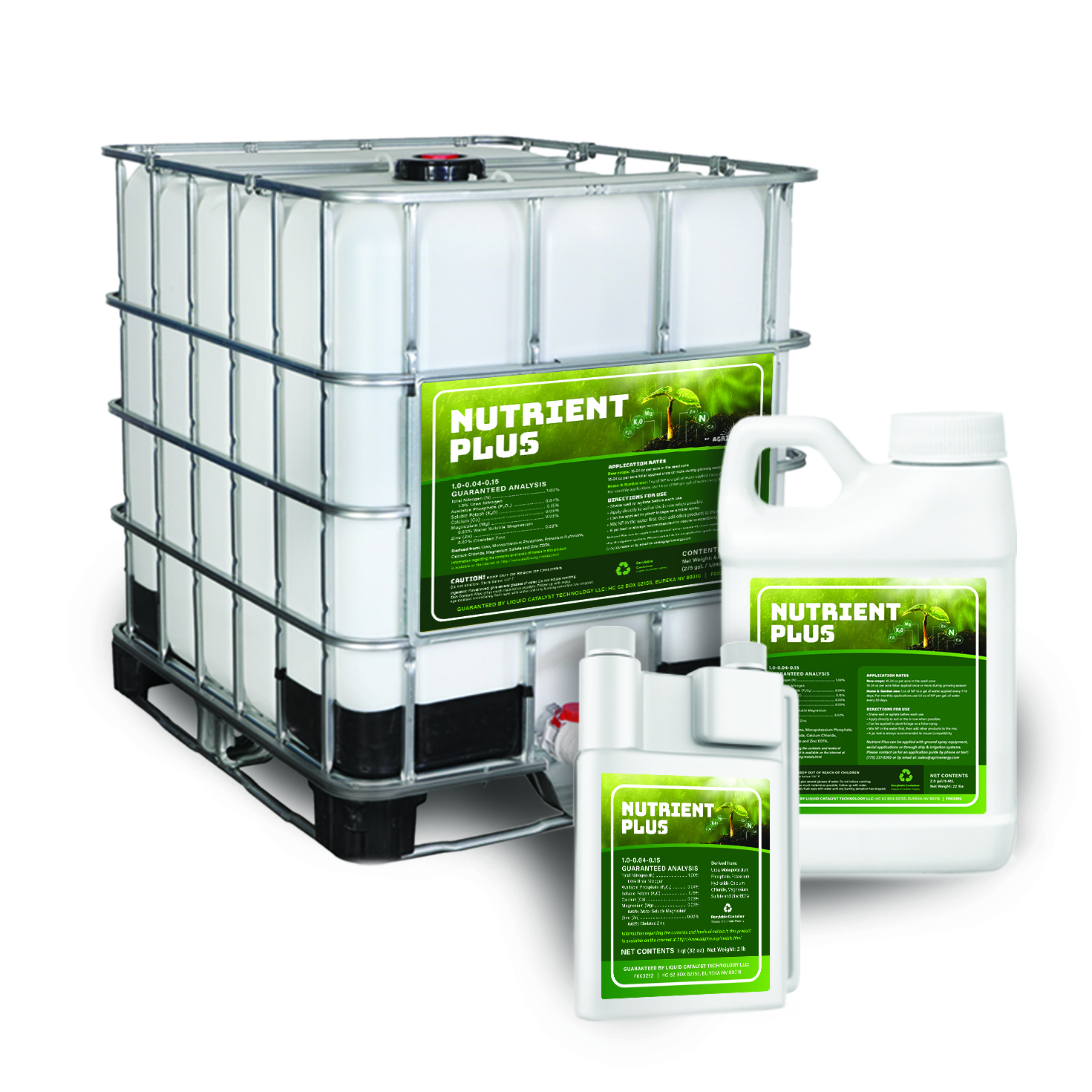 Nutrient-Plus product lineup
